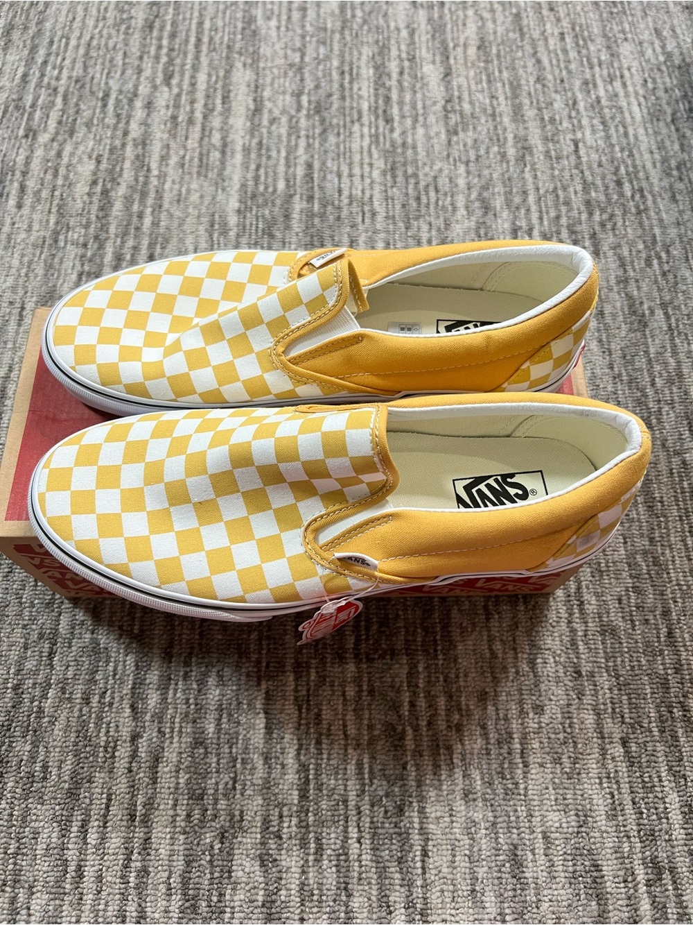 Mens Vans Classic Slip-On Checkerboard Size 11 - Picture 3 of 9